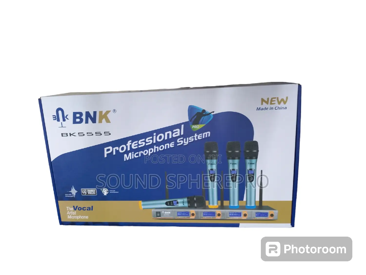 BNK BK 5555 4in1 Wireless Microphone