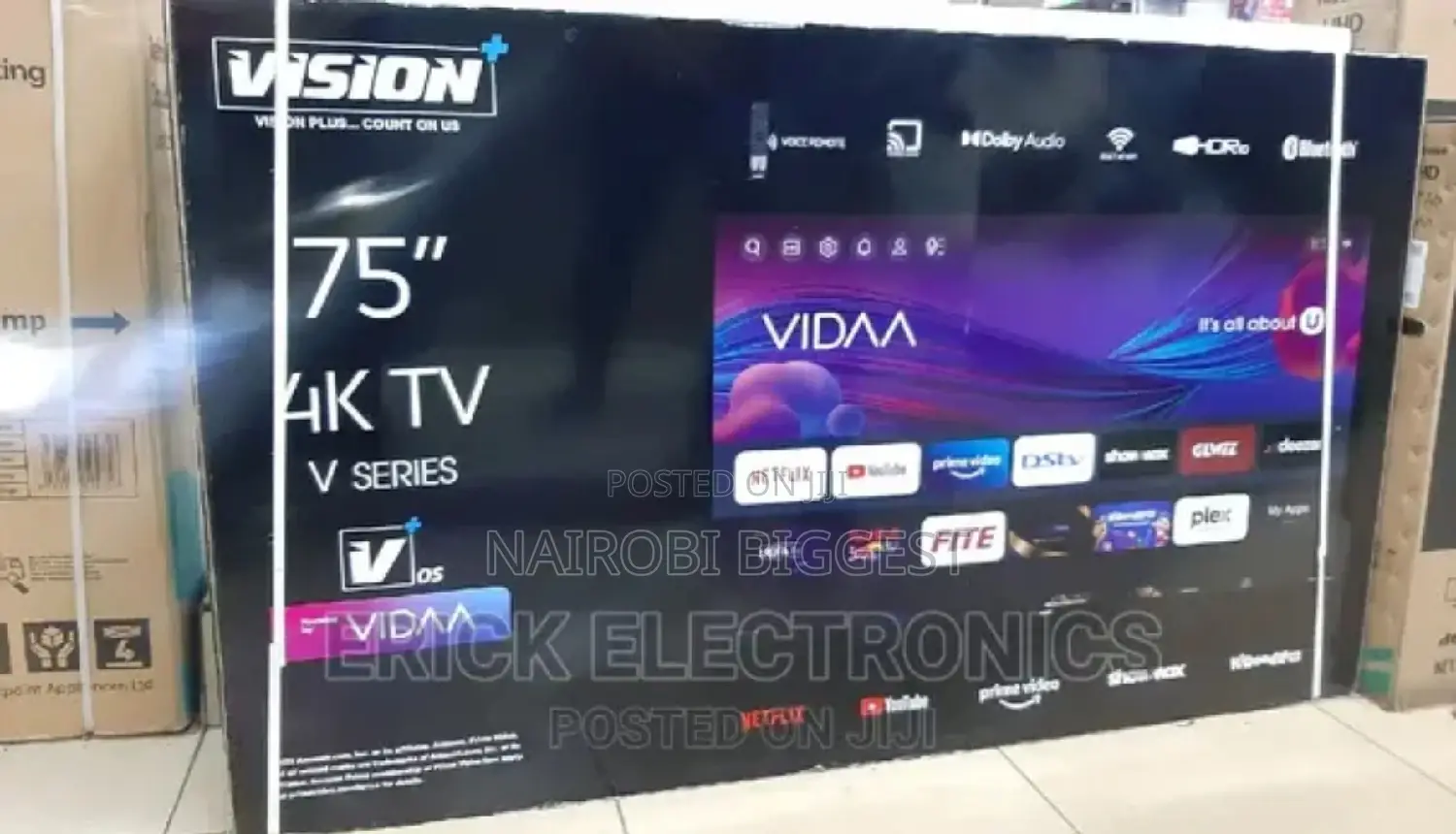 Vision 75 Inches 4k Vidaa Television