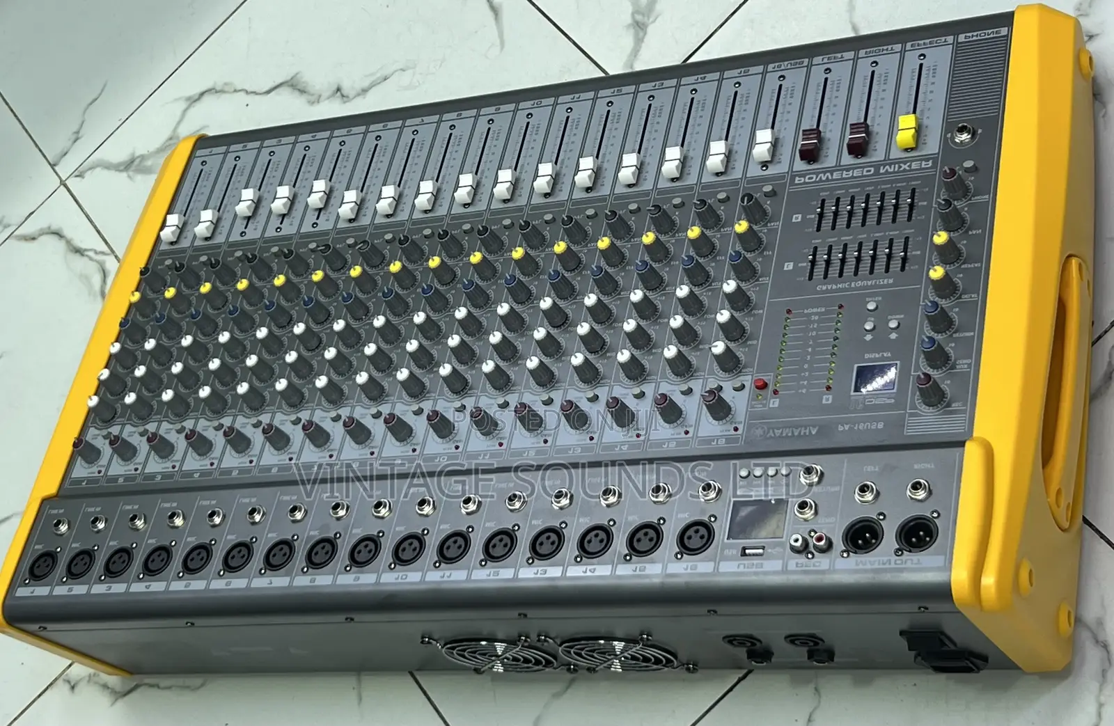 Yamaha Powered Mixer16 Channel Usb Equalizer