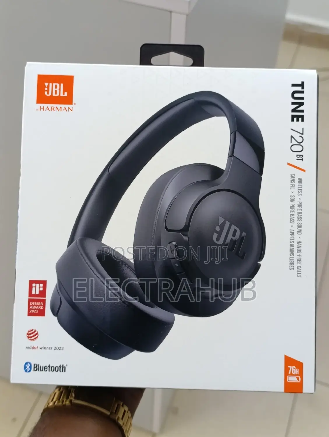 JBL Tune 720BT Headphones New and Sealed in a Shop