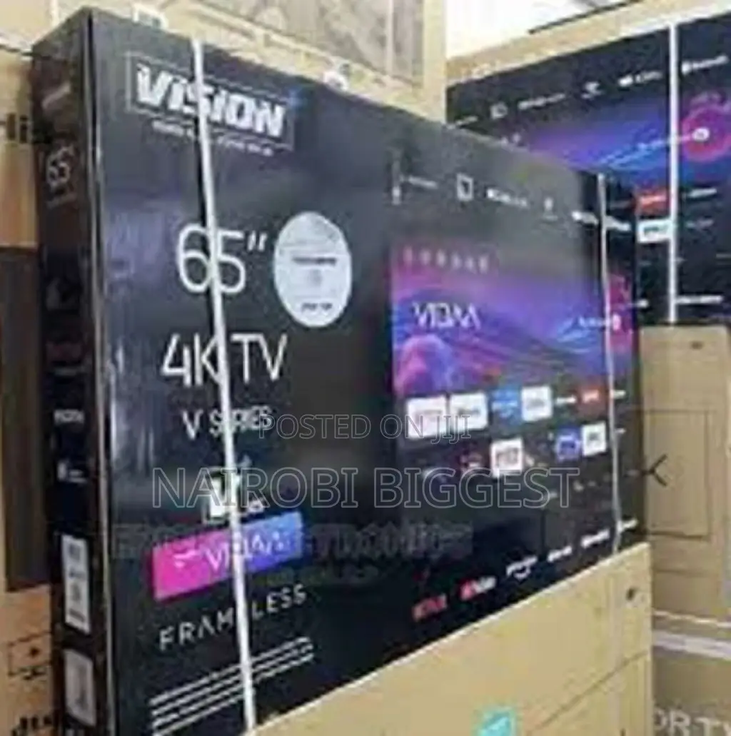 Vision 65 Inches 4k  Frameless  Television