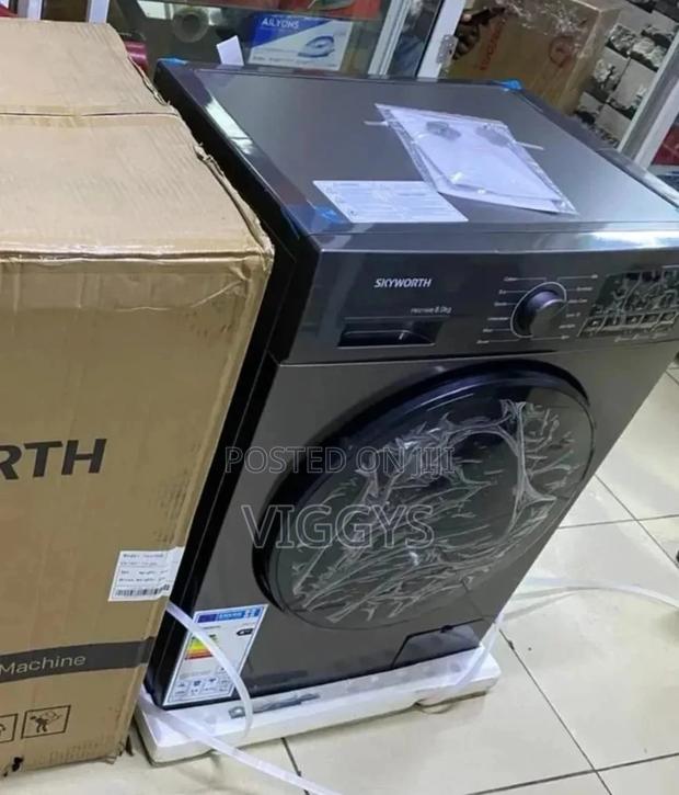Good Quality Skyworth 8kg Washing Machine Front Load