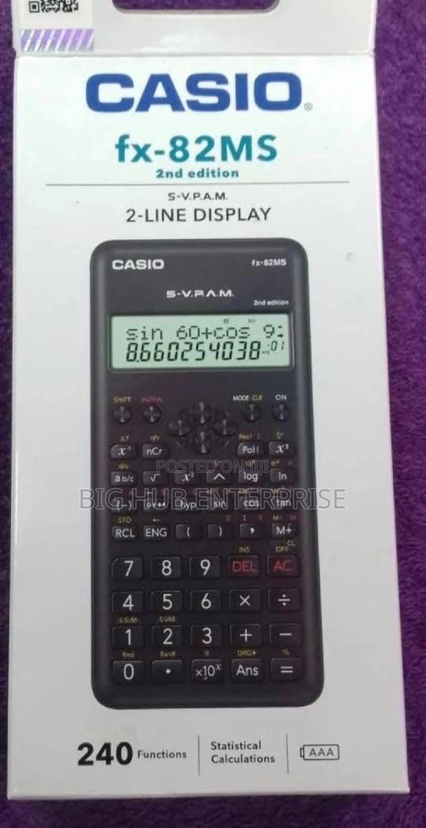 *Casio Calculator 82ms - main view