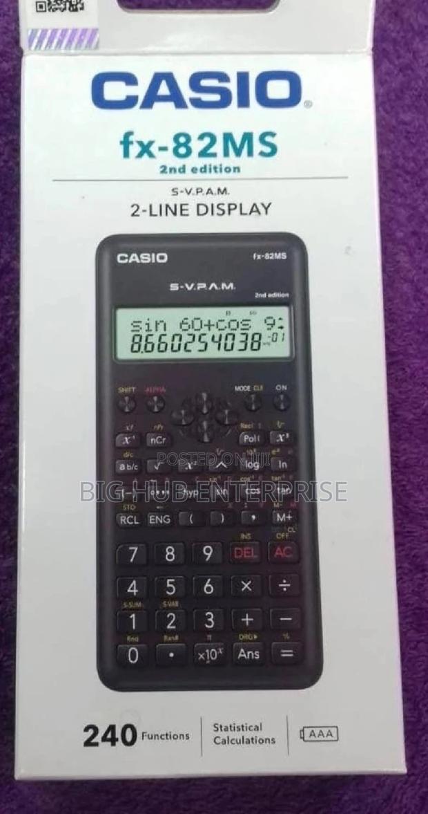 *Casio Calculator 82ms No.2 at 550*## - main view