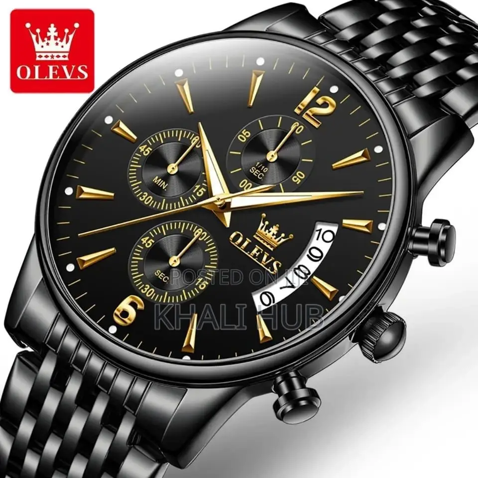 Olevs Chronograph Men Watch 