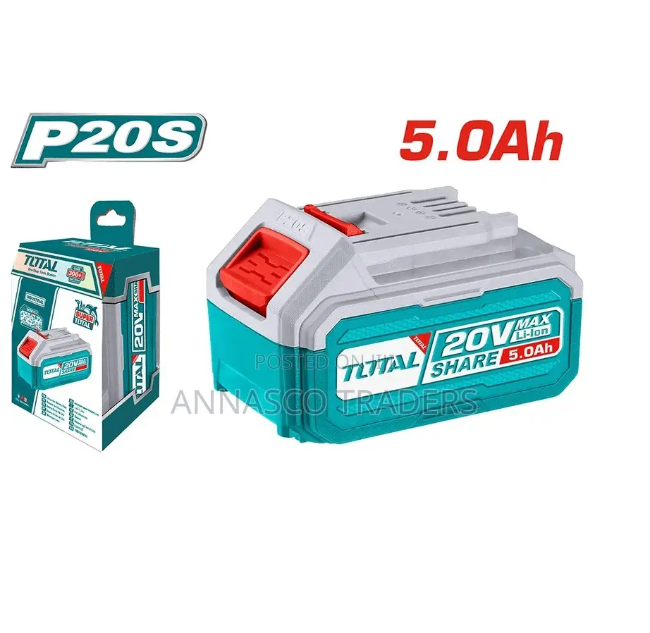 TOTAL TFBLI20531 Lithium-Ion Battery Pack 5.0ah
