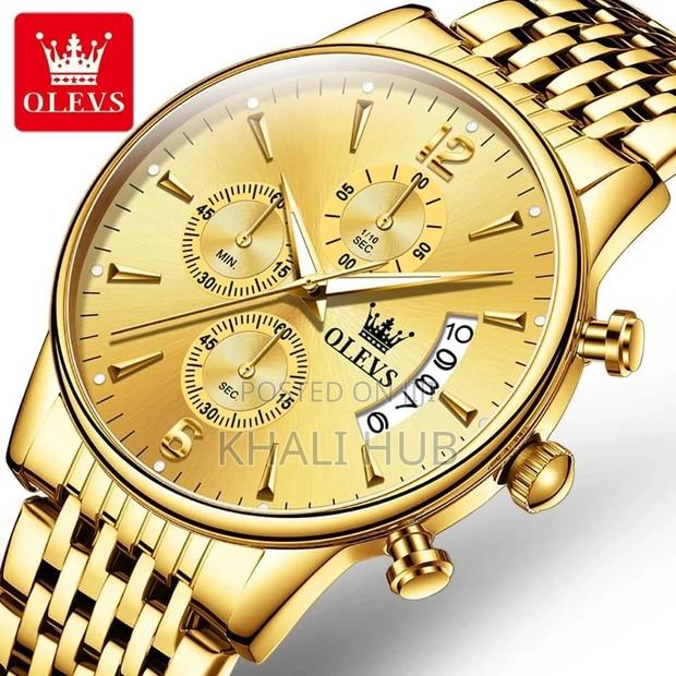 *Olevs Chronograph Men Watch*