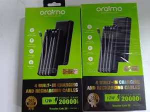 Powerbank Available! Oraimo 20000mah Durable Powerbank