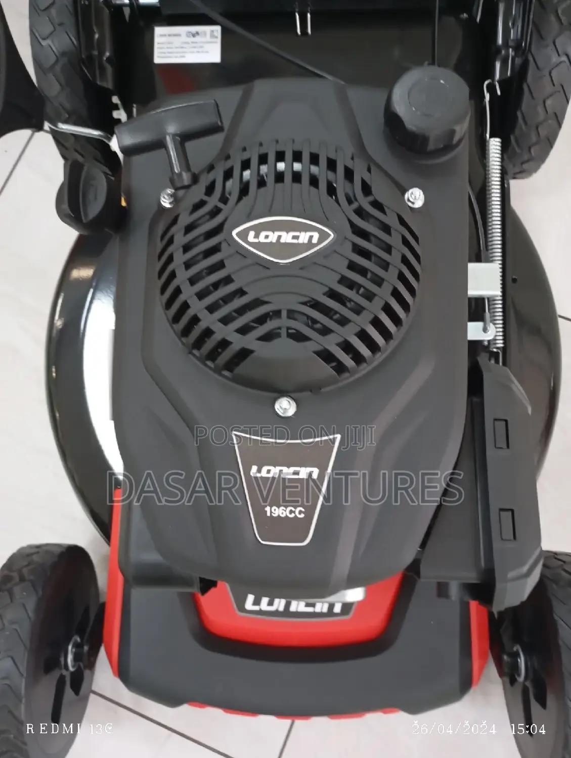 Lawn Mower 196cc