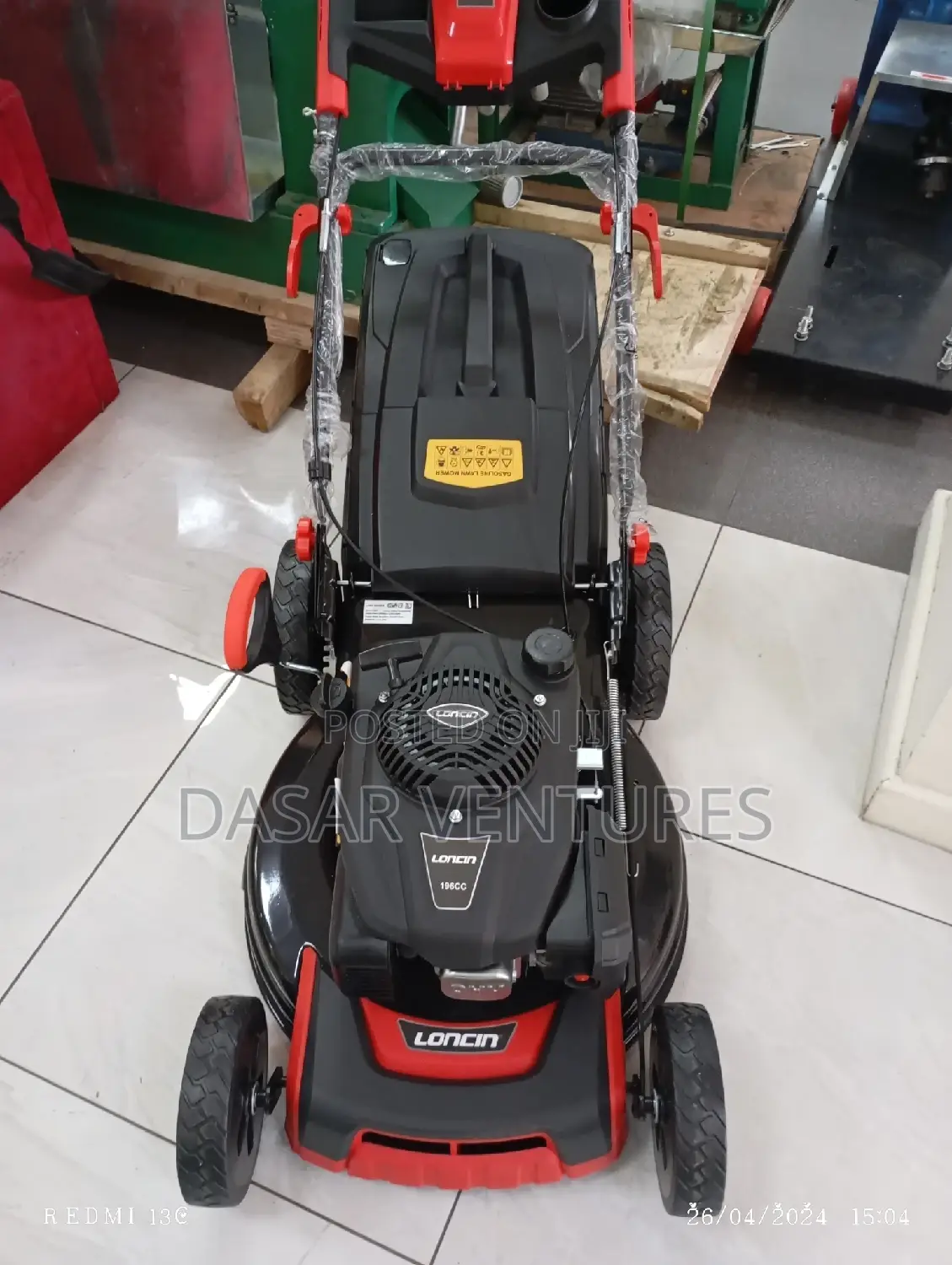 Lawn Mower 196cc