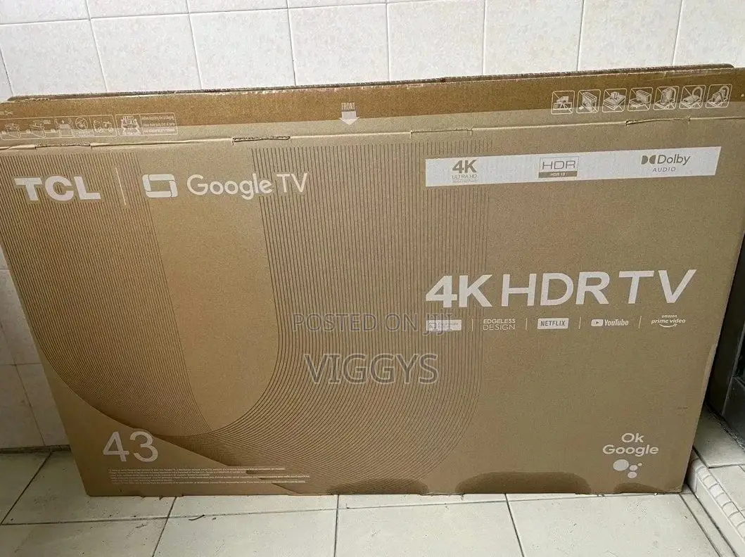 Amazing TCL Smart Android Tv 43 Inches