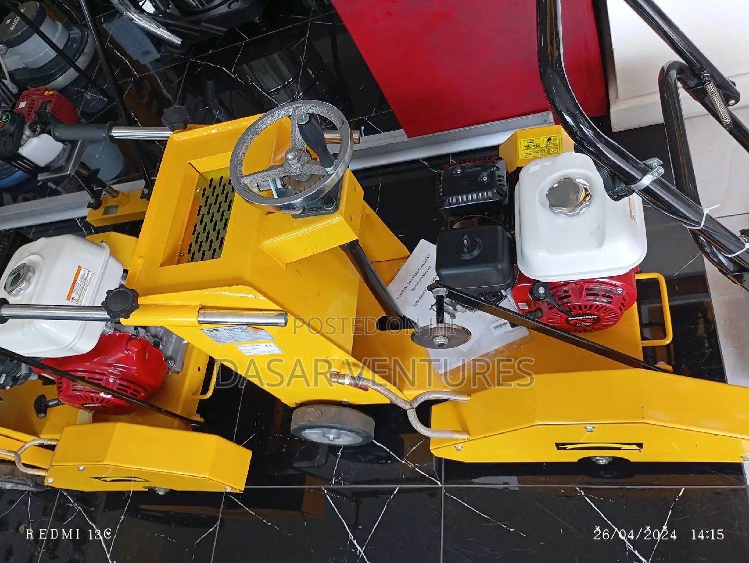 Concrete Cutter Honda 14"