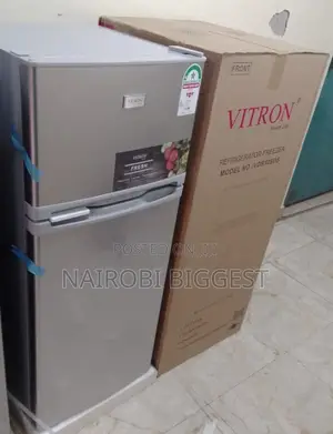 Vitron 128litres Double Door Fridge