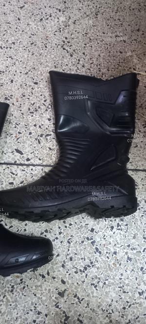 Boda Boda Black Gumboots - main view