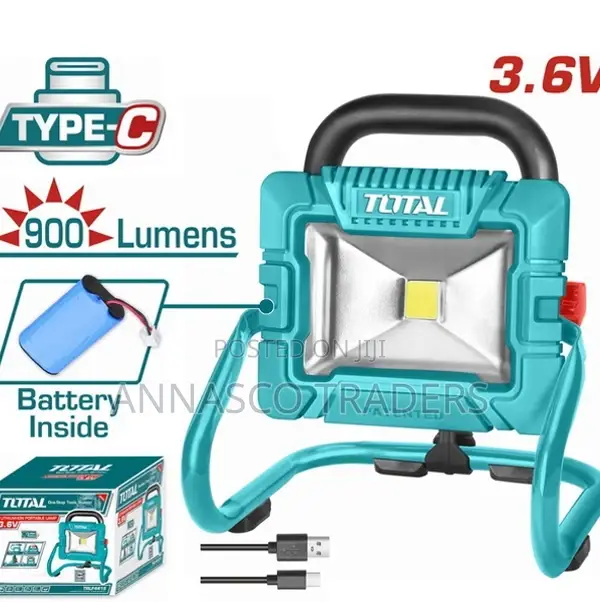 TOTAL TRLF4415 Lithium-Ion Portable Lamp