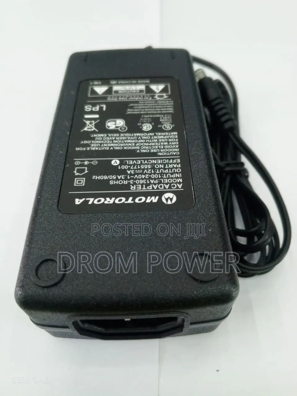 Motorola 12V 3A AC Adapter