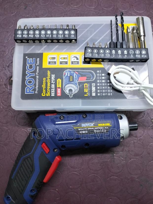 Quality Electric Cordless,Rechargeable Screwdriver 3.6v