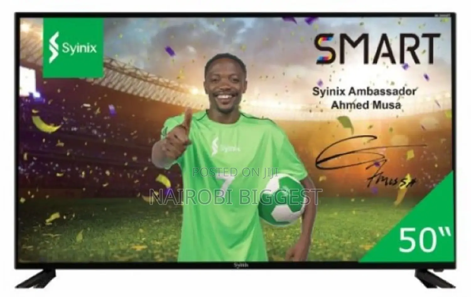 Synix 50 Inches 4k Frameless Television