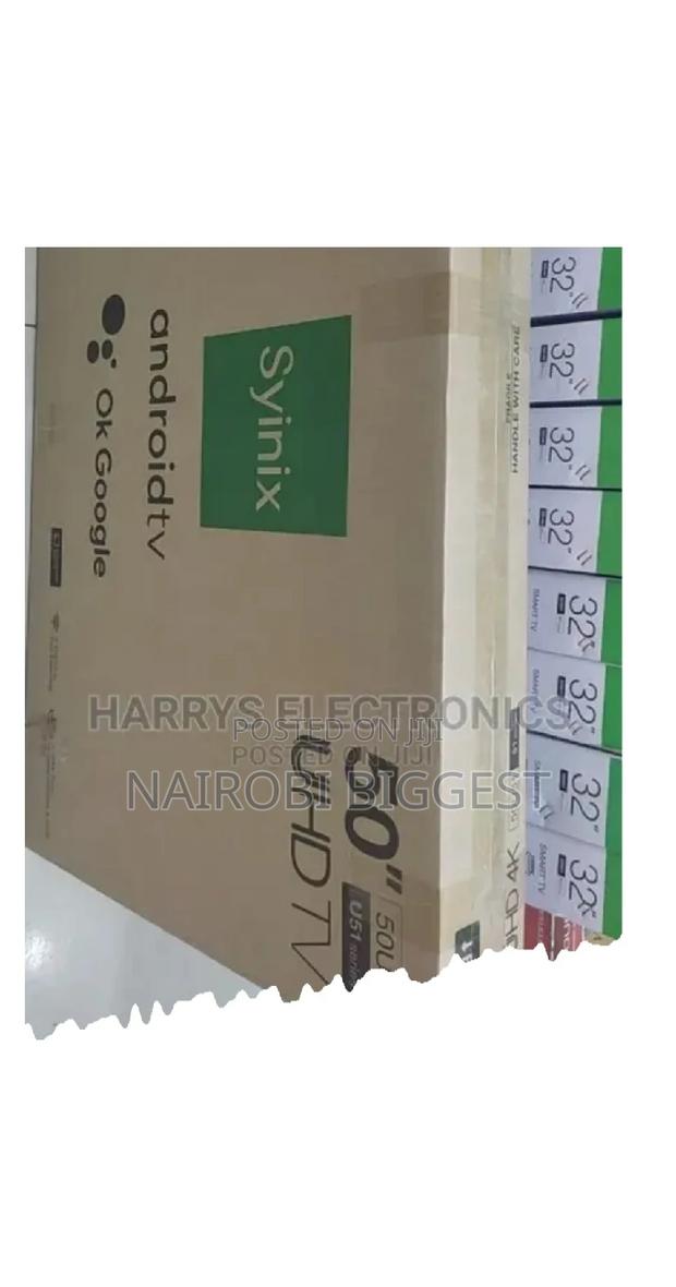 Synix 50 Inches 4k Frameless Television - thumbnail 3