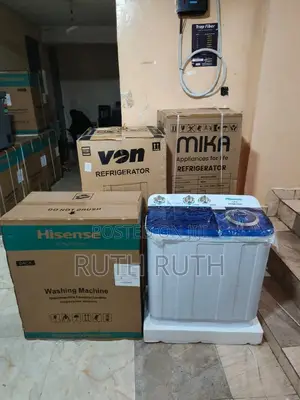Hisense 7.5 Kg Twin Tab Top Load Washing Machine