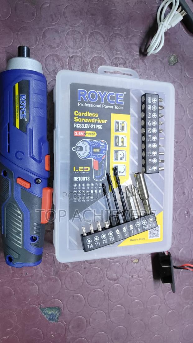 Quality Electric Cordless,Rechargeable Screwdriver 3.6v - thumbnail 2