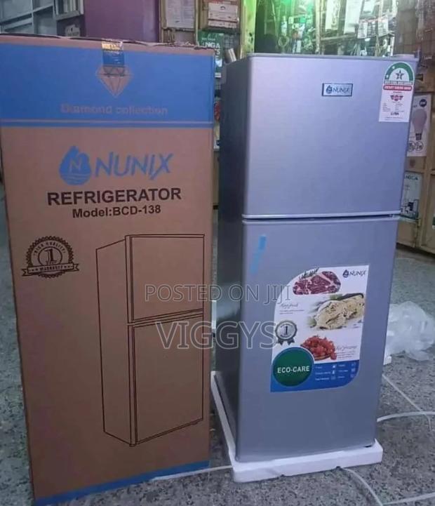 Amazing Nunix 138litre Double Door Fridge