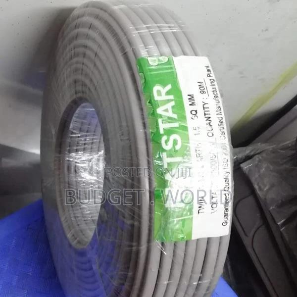 1.5mm Twin Grounded With Earth Wire Electric Cable 1.5mm #