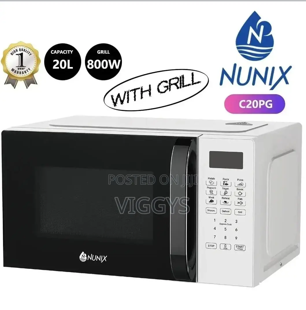 Original Nunix Digital Microwave With Grill