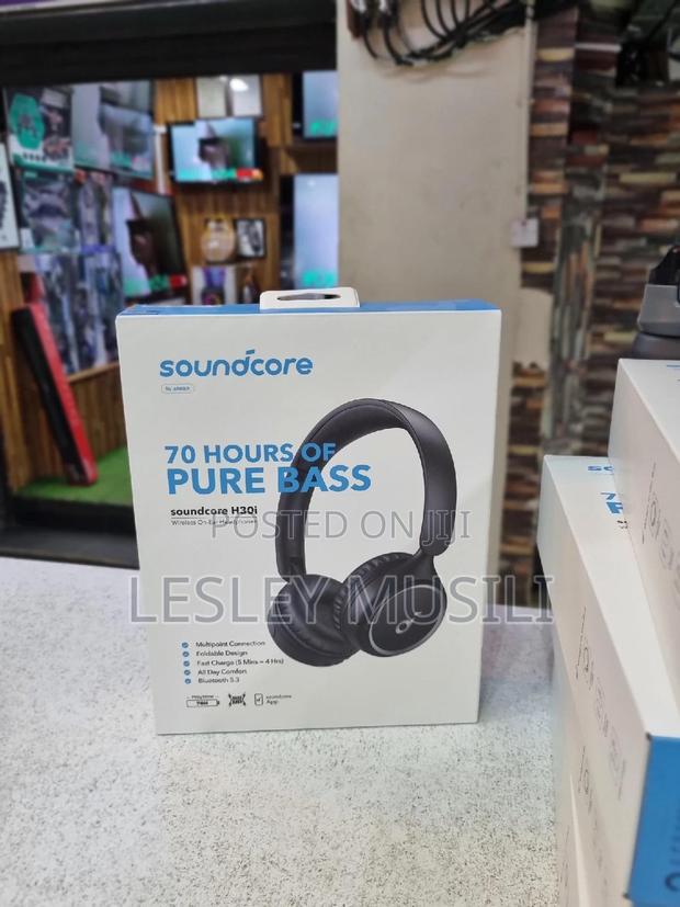 Soundcore H30i Wireless on-Ear Headphones, Foldable Design - thumbnail 2