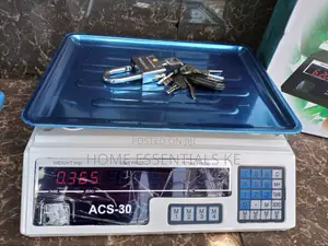40kg ACS Digital Rechargeable Weighing Scales *Without Arm