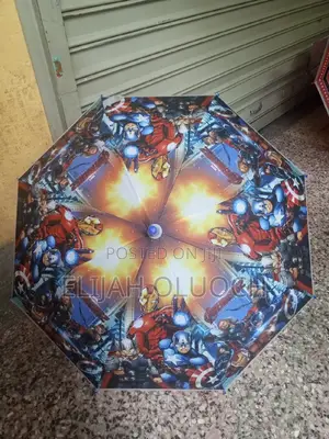 Cartoon Themed Kids Umbrella