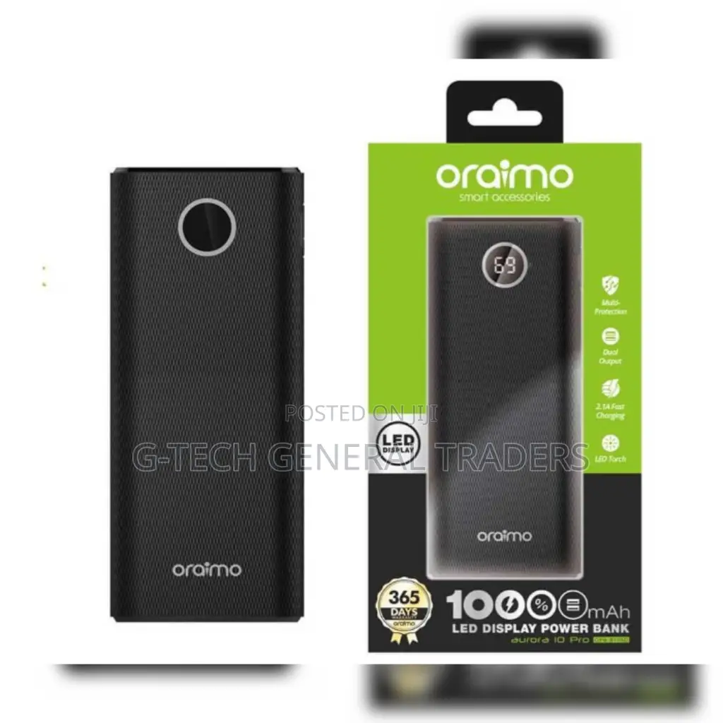 Oraimo Powerbank! Oraimo 10000mah Powerful Powerbank
