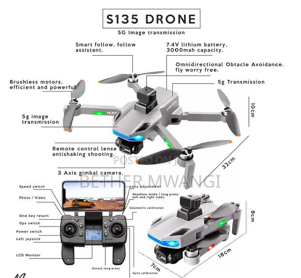 Dual Shooting Drone in Kenya - main view