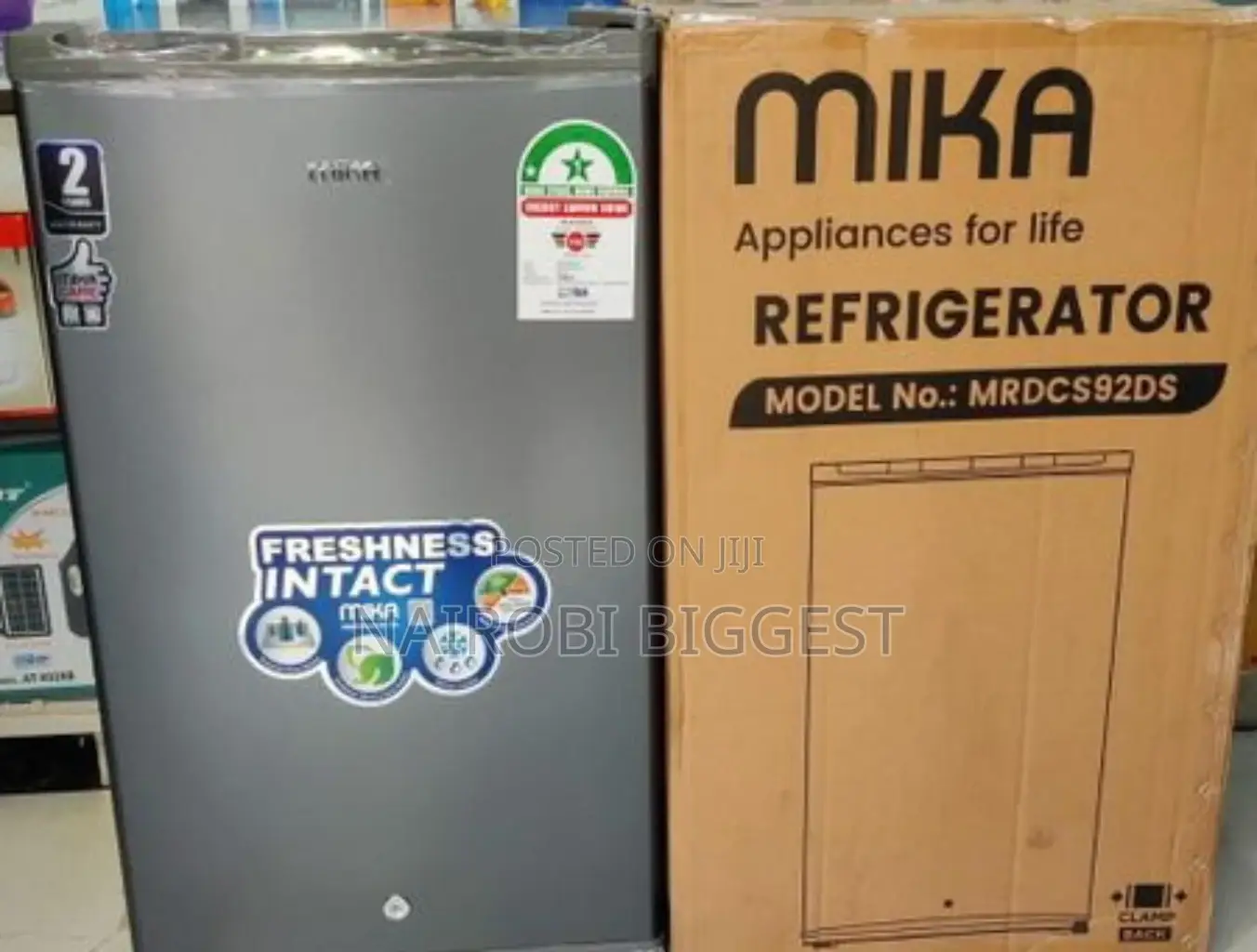 Mika 92litres Single Door Fridge