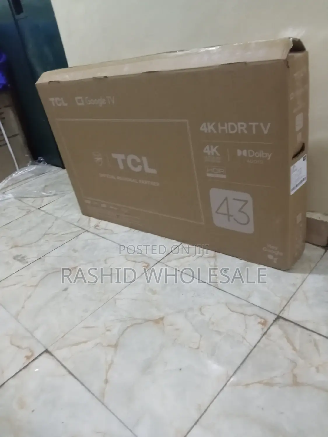 Tcl Smart Flameless Tv 43inches