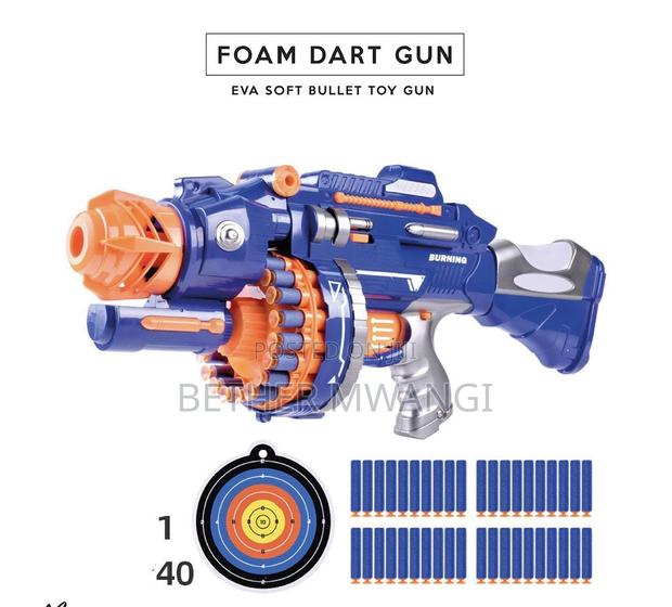 Automatic Foam Bullet Toy Gun - thumbnail 4