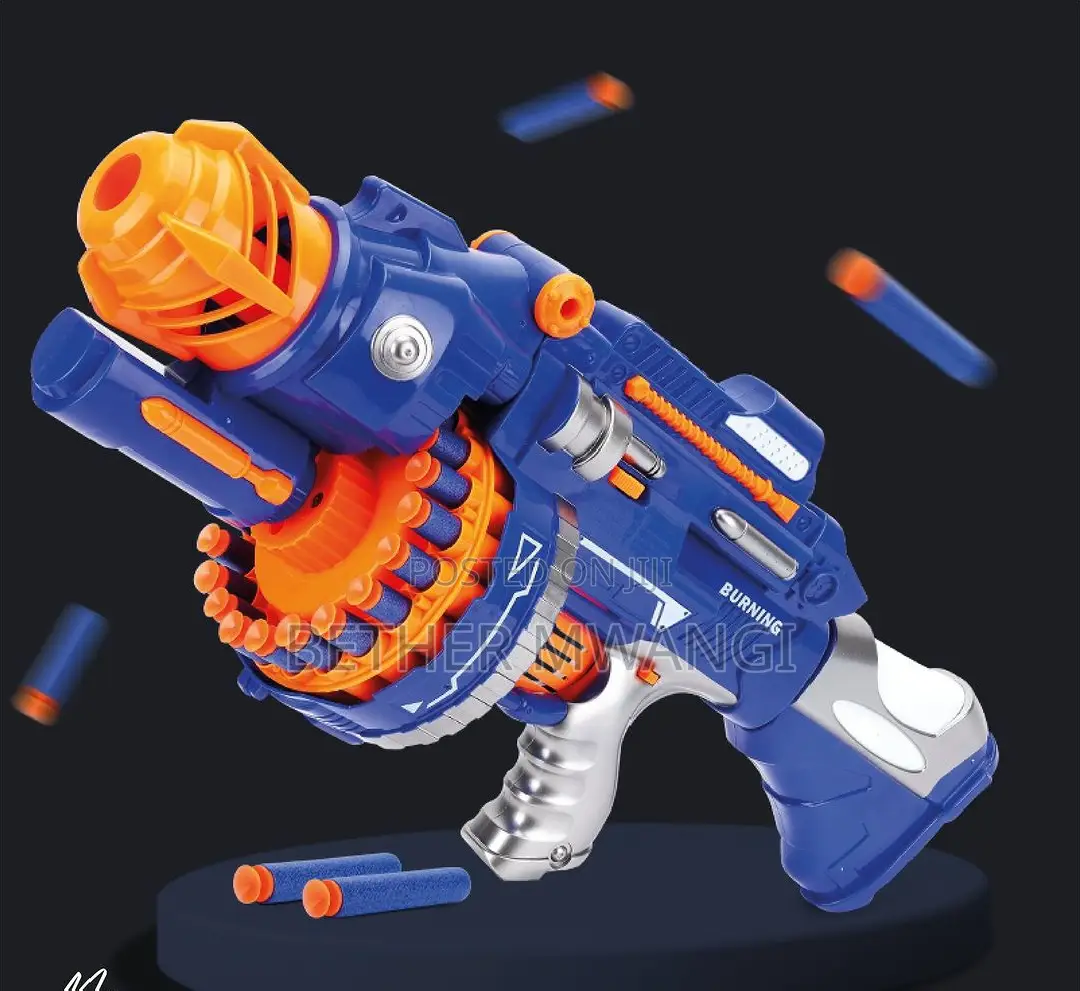 Automatic Foam Bullet Toy Gun