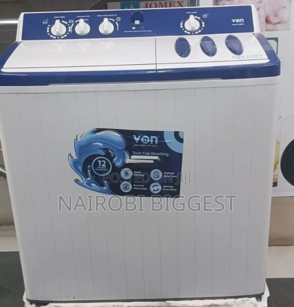 Von 12kgs Wash/ Spin  Washing Machine