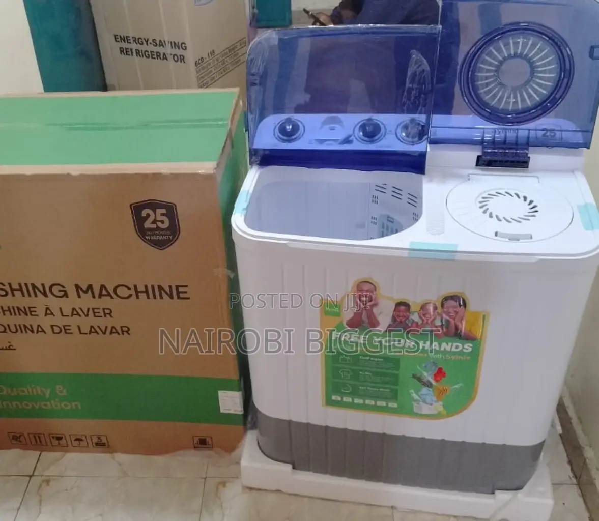 Syinix 10kgs Top Load Wash/Spin Washing Machine
