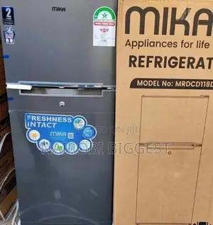 Mika 118litre Fridge Double Door