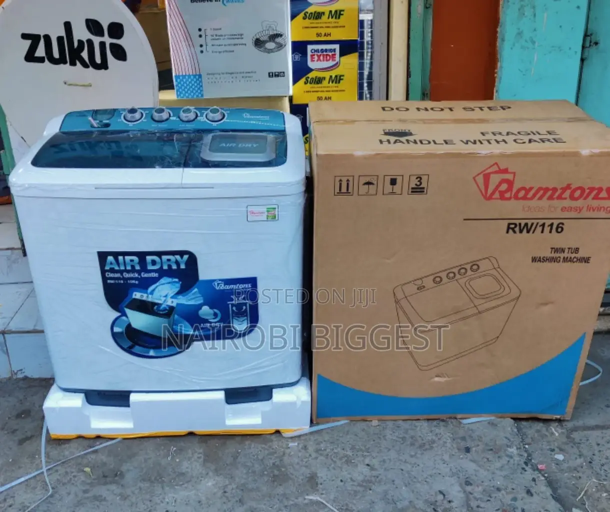 Ramton 10kgs Wash/Spin Washing Machine