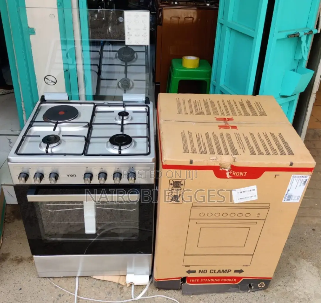 Von 60×60 Free Standing 3g+1e Best Cooker