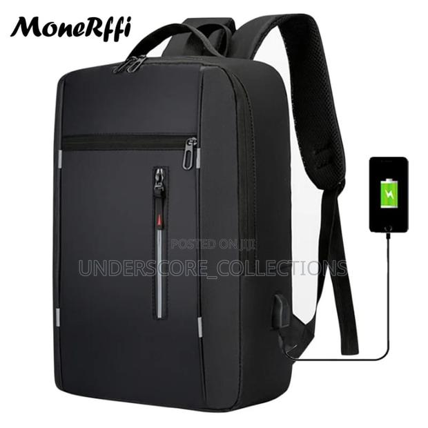 Waterproof Business Backpack Men USB Laptop Backpack - thumbnail 2