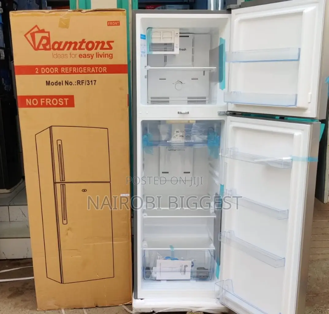 Ramton 213litres Double Door Fridge