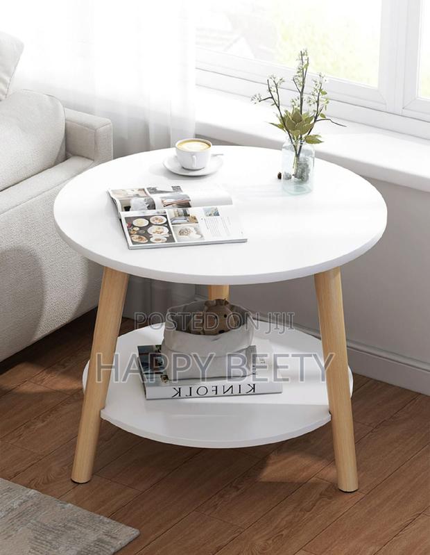 Coffee Round Table Bedside Simple Home Balcony Table - thumbnail 2