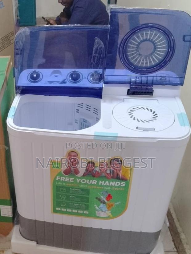 Syinix 10kgs Top Load Wash/Spin Washing Machine - main view