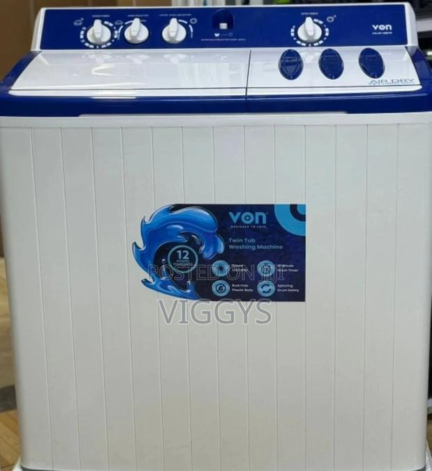12kg Von Washing Machine - main view