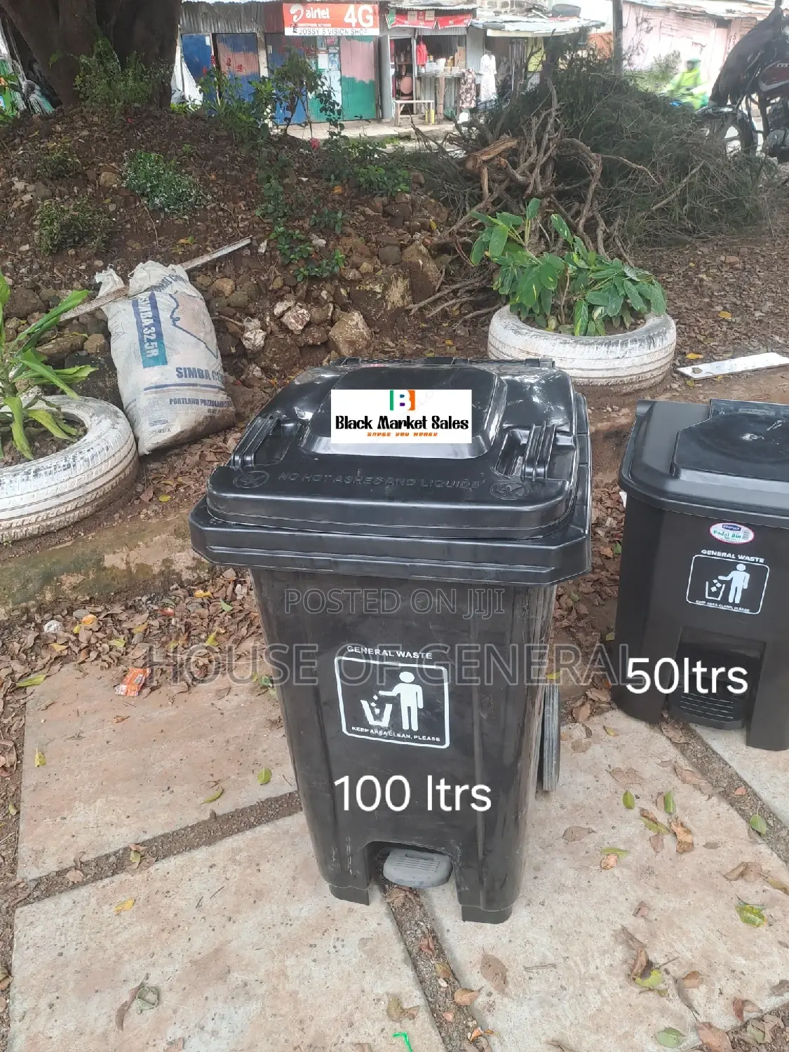100ltrs Waste Bin Heavy Duty Product