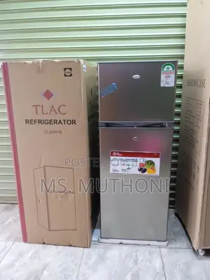 *Tlac 200 Litres No Frost Double Door Fridge