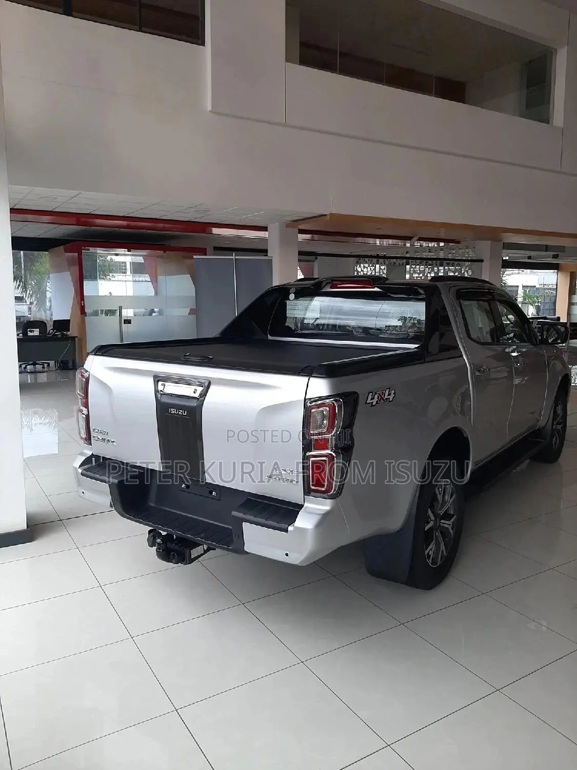 New Isuzu MU-X 2024 Silver